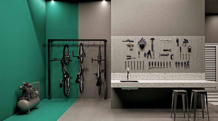 Artesano Oscar Porto - Bicicletário